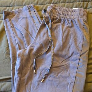 Men's Blue Drawstring Pants
